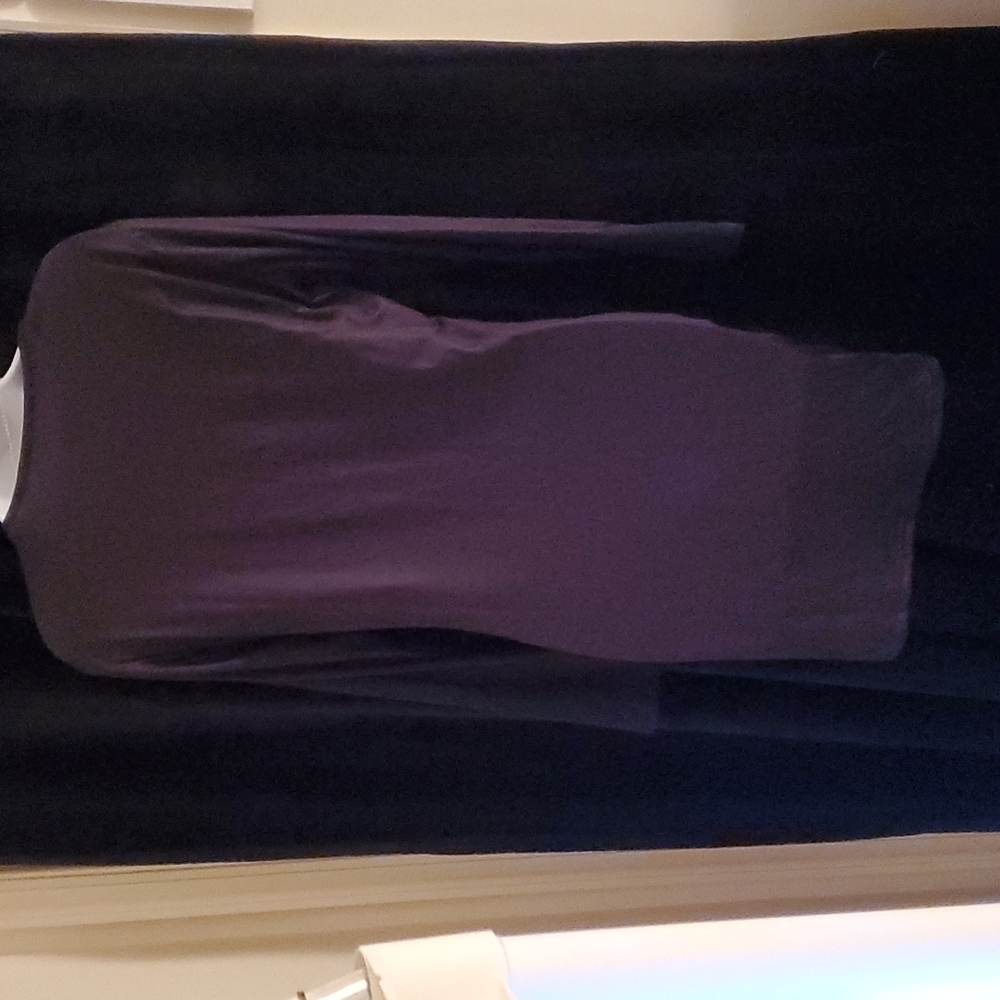 New Women's Black New York Long-Sleeved Mini Dresses Sizes S and M - Picture 6 of 6